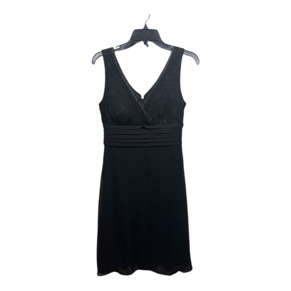 Reitmans Dress Womens Size 5 Black Sleeveless Formal Party Knee Length